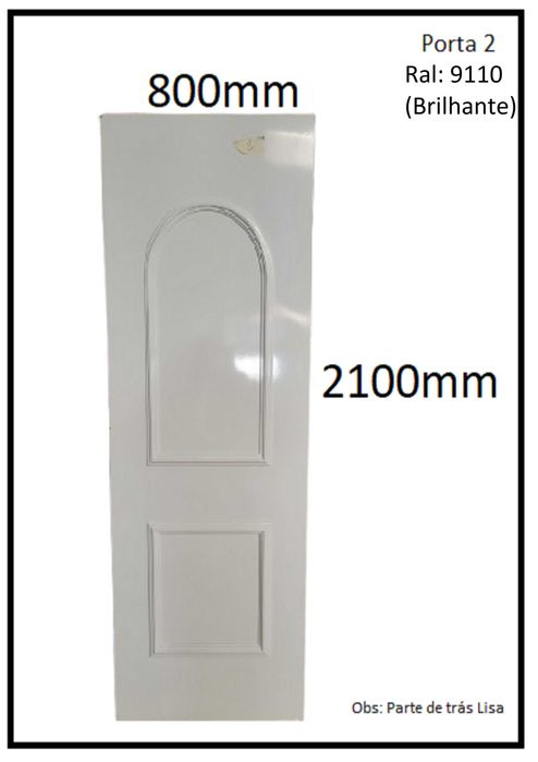 Painel de Porta Branco