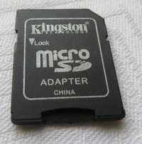 Adaptador Cartão Memória CPU computador Micro SD