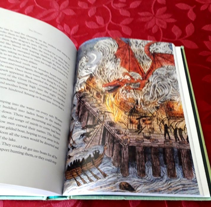 J R R Tolkien - The Hobbit, Ilustrated by Jemima Catlin 2013 NOVO