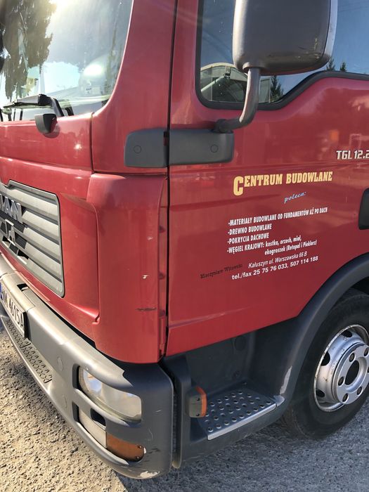 Man TGL 12.240 4x2 BL skrzynia + HDS, cena brutto, przebieg 70 tys. km