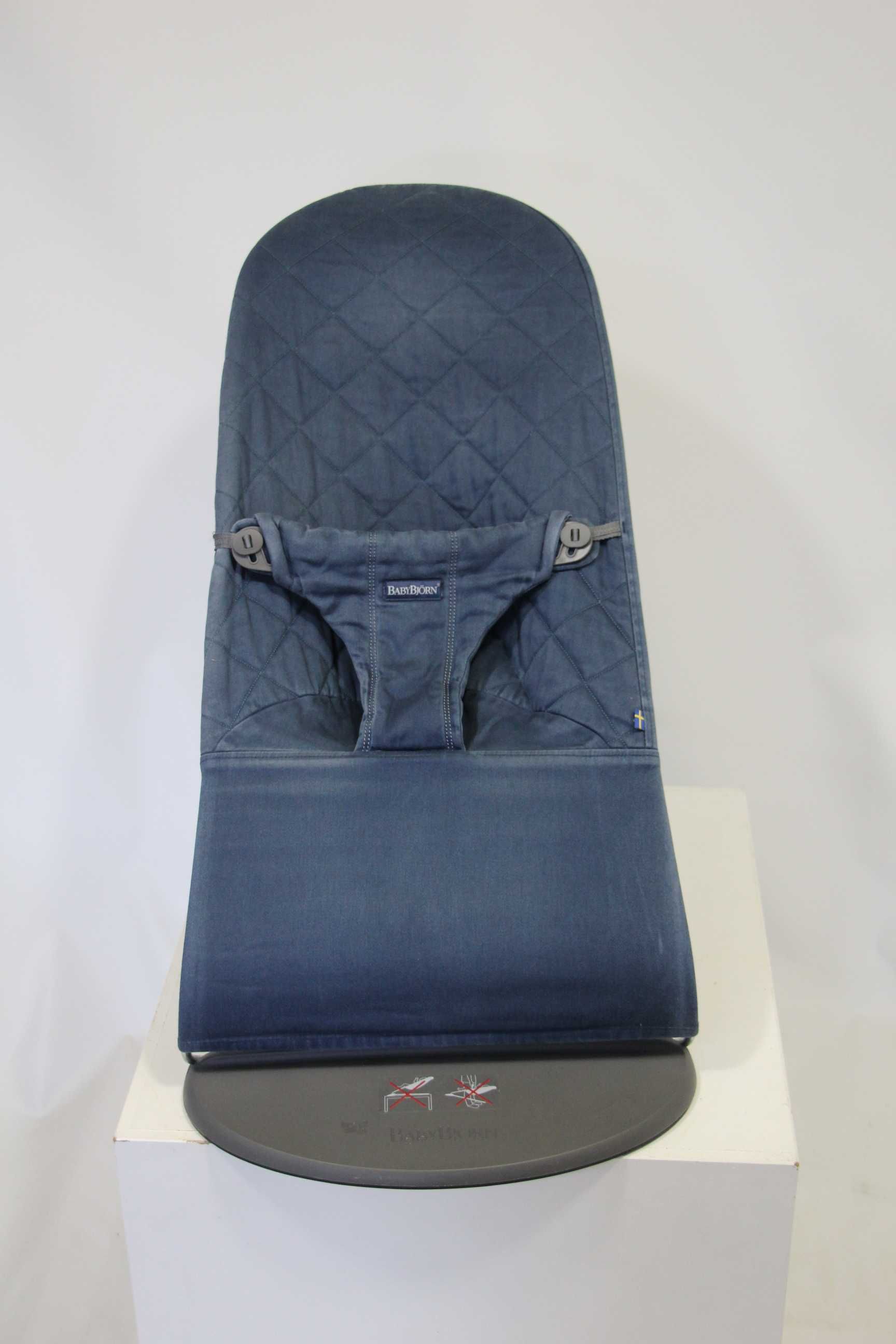 Leżaczek BabyBjörn Bliss Classic Quilt Midnight blue