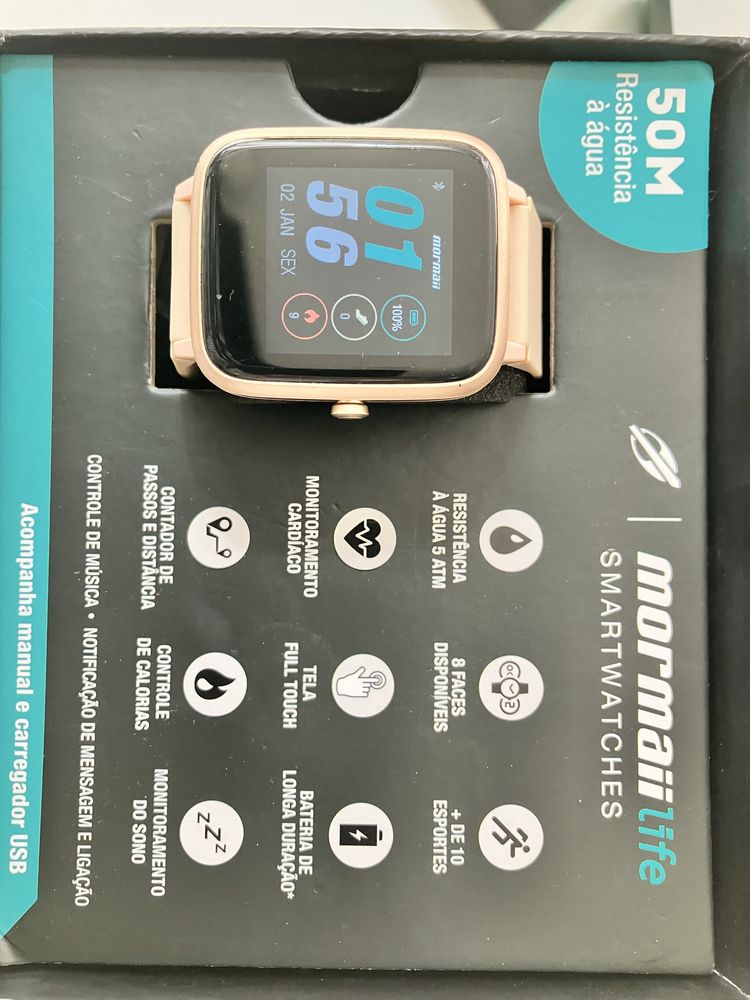 Smartwatches relogio Mormaii touchscreen  molifeah
