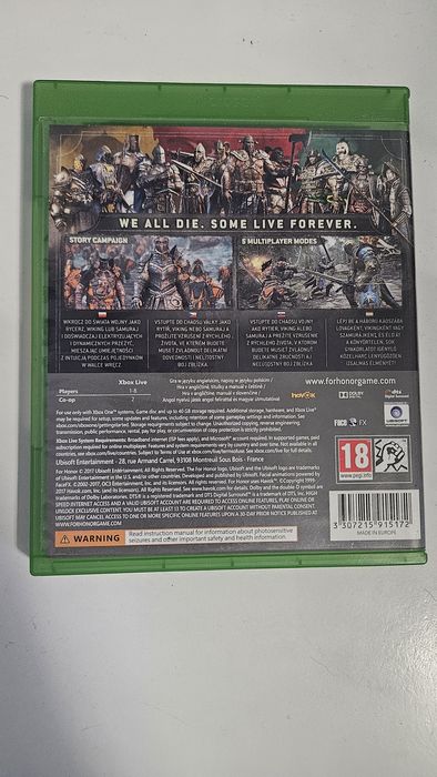 Gra XBOX One For Honor PL