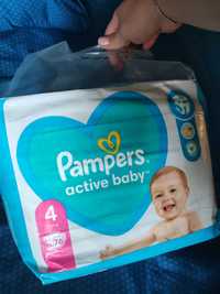 Pampers Active Baby 4, 76 шт