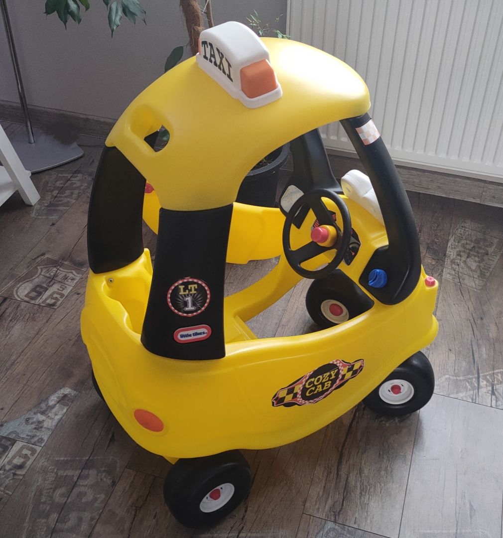 Jeździk, samochód little tikes cozy taxi. Stan Bardzo dobry.