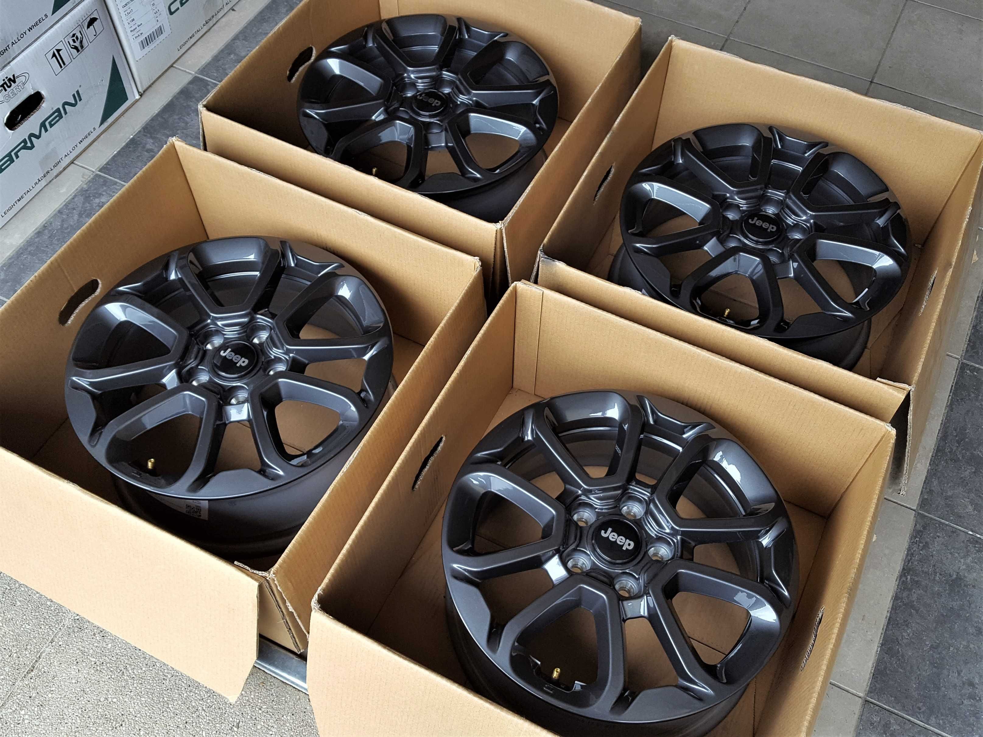 Alufelgi 16 5x110 Jeep Renegade Compass Nowe Oryginalne Grafit ! 445#