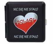 Papierośnica Metalowa dla Patrioty Kibica Polacy Nic Się Nie Stało