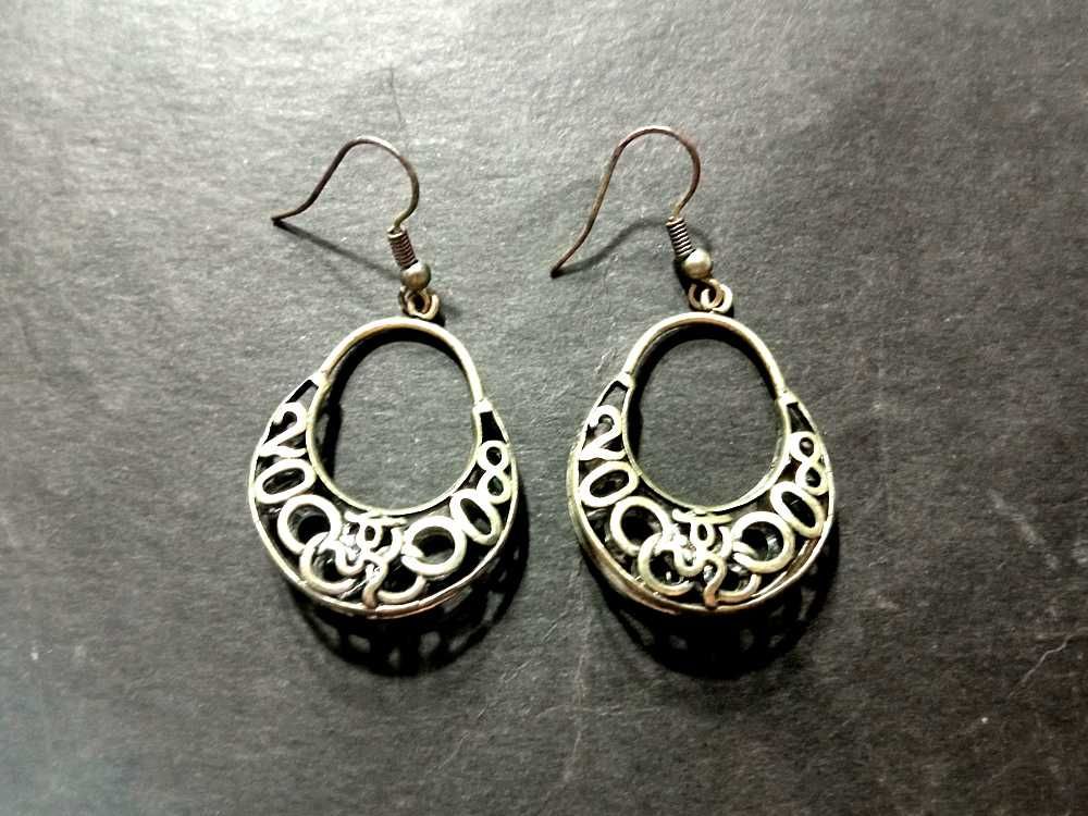 Brincos Argola Com Círculos