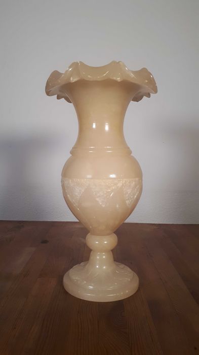 Antyk. Lampa z Onyxu, elektryczna. Idealna na oryginalny prezent.