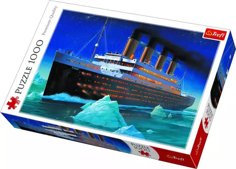 Puzzle 1000 elementów. Titanic. Trefl