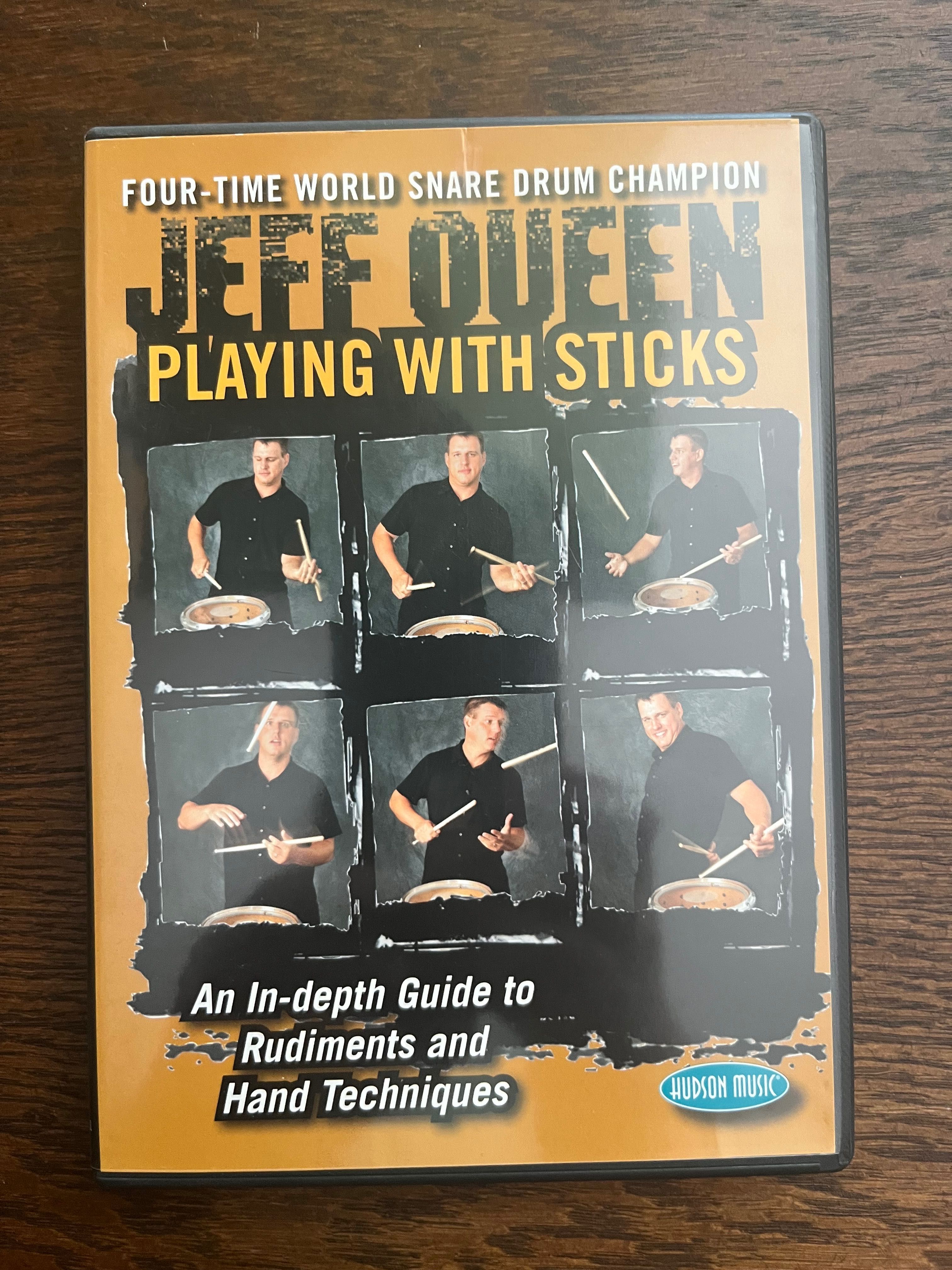 Jeff Queen, Playing with sticks DVD Hudson Music