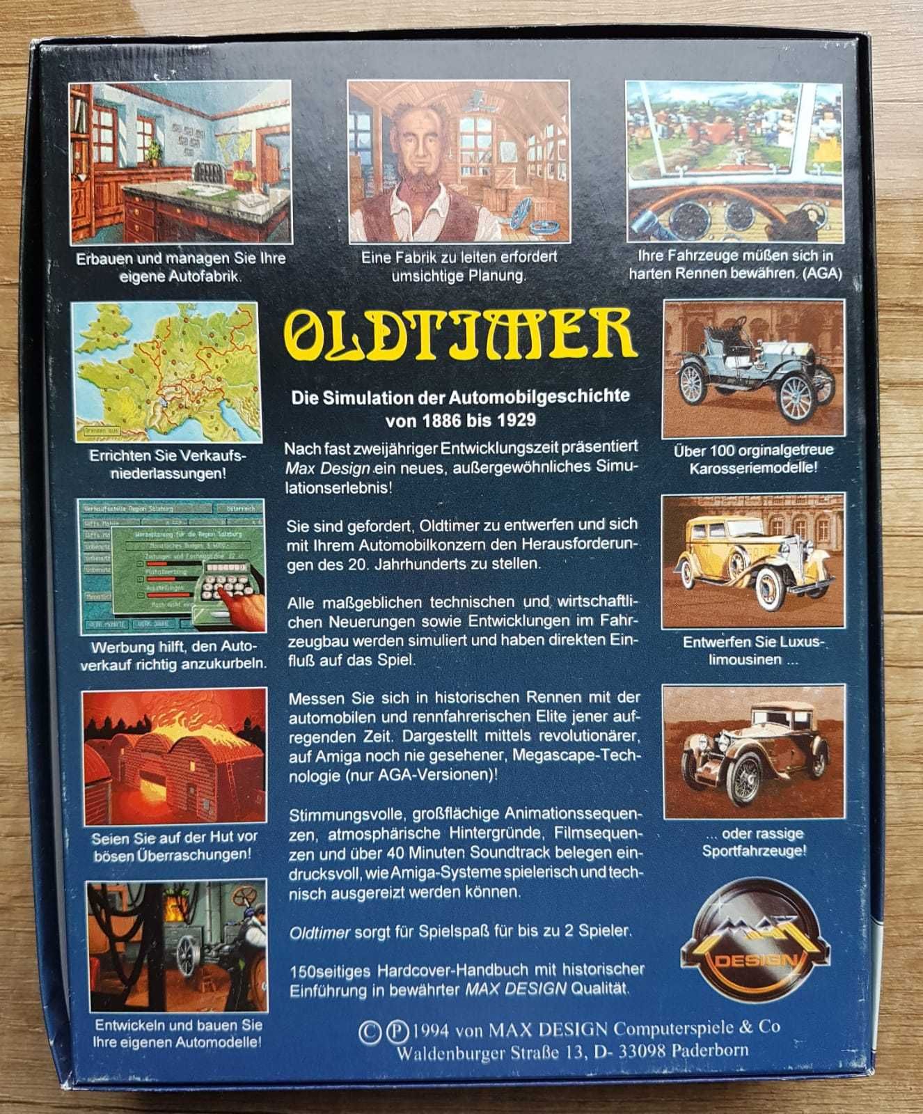 Oldtimer gra Amiga prezent NIE DZIAŁA