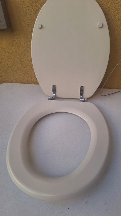 Tampa de sanita SENSEA pop oval branco malte