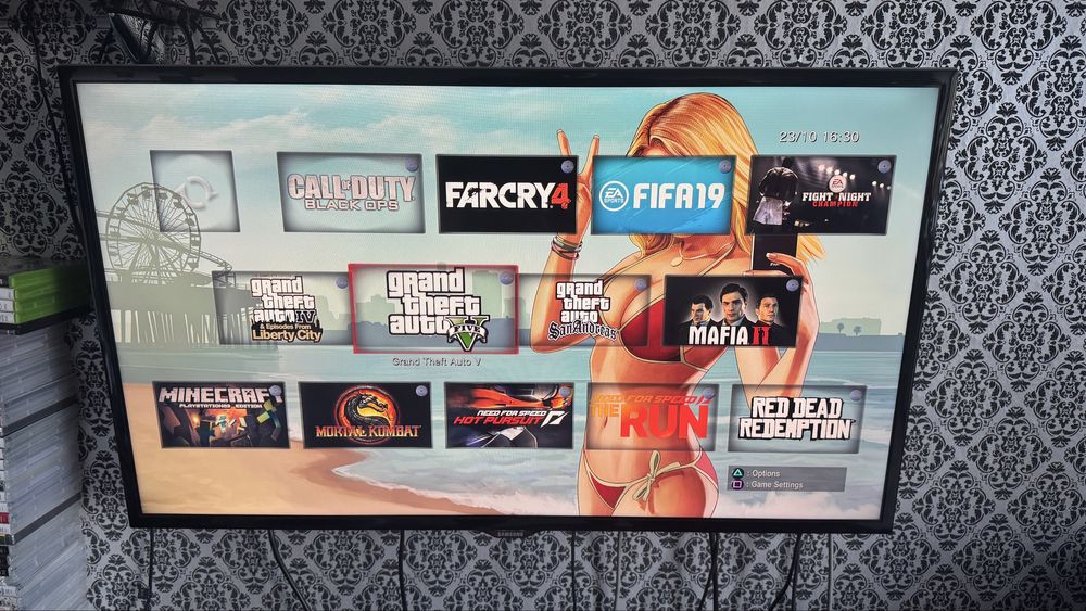 Playstation 3 slim ps3fat з іграми в комплекті