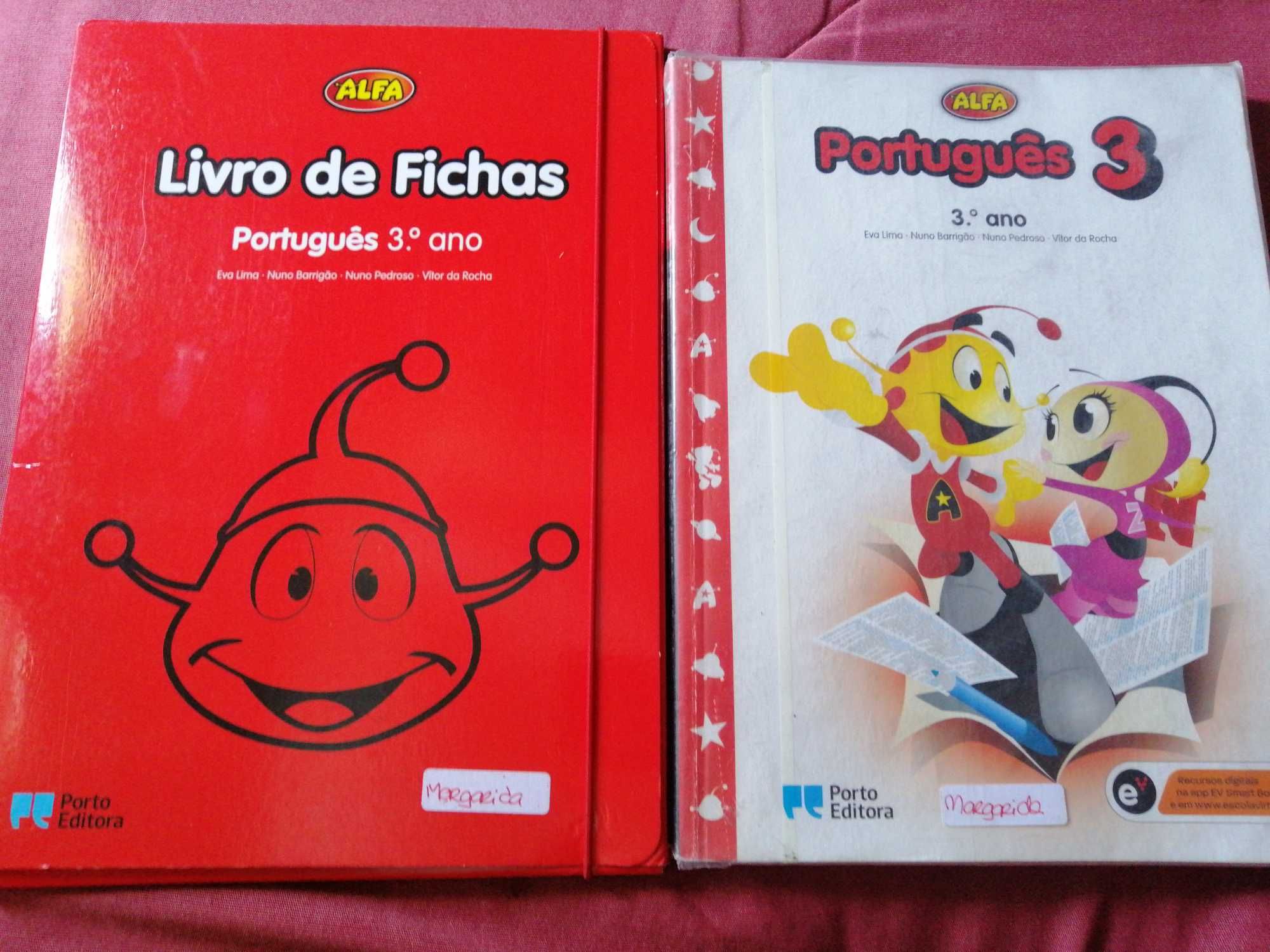 Manual e livro fichas português Alfa