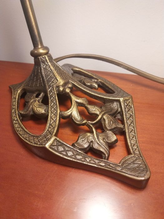 Par candeeiros antigos mesa Vianne