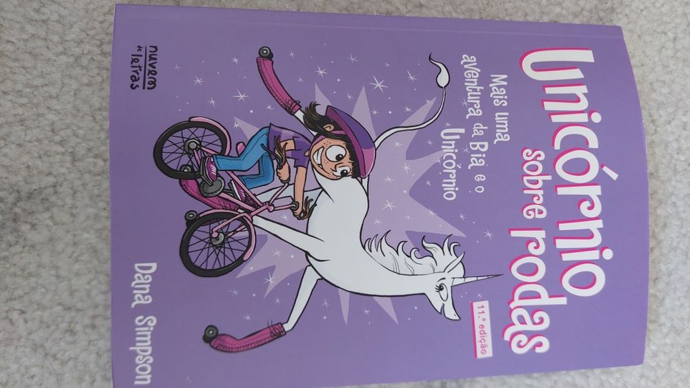 Unicórnio sobre rodas