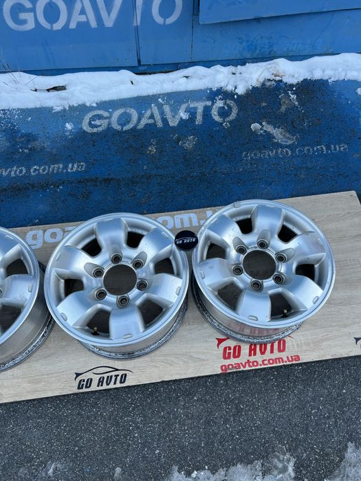Goauto диски Nissan 6/139,7 r15 dia110 7j в чудовому стані