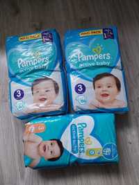 Pampers Active baby 3-186 sztuk