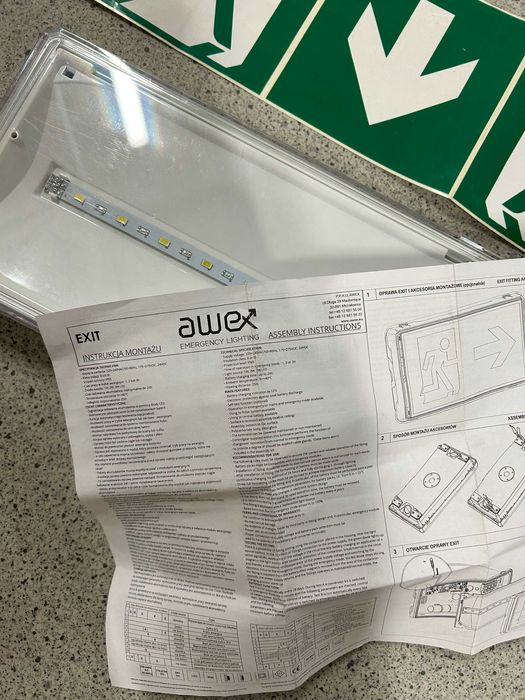 Awex Lampa ewakuacyjna
