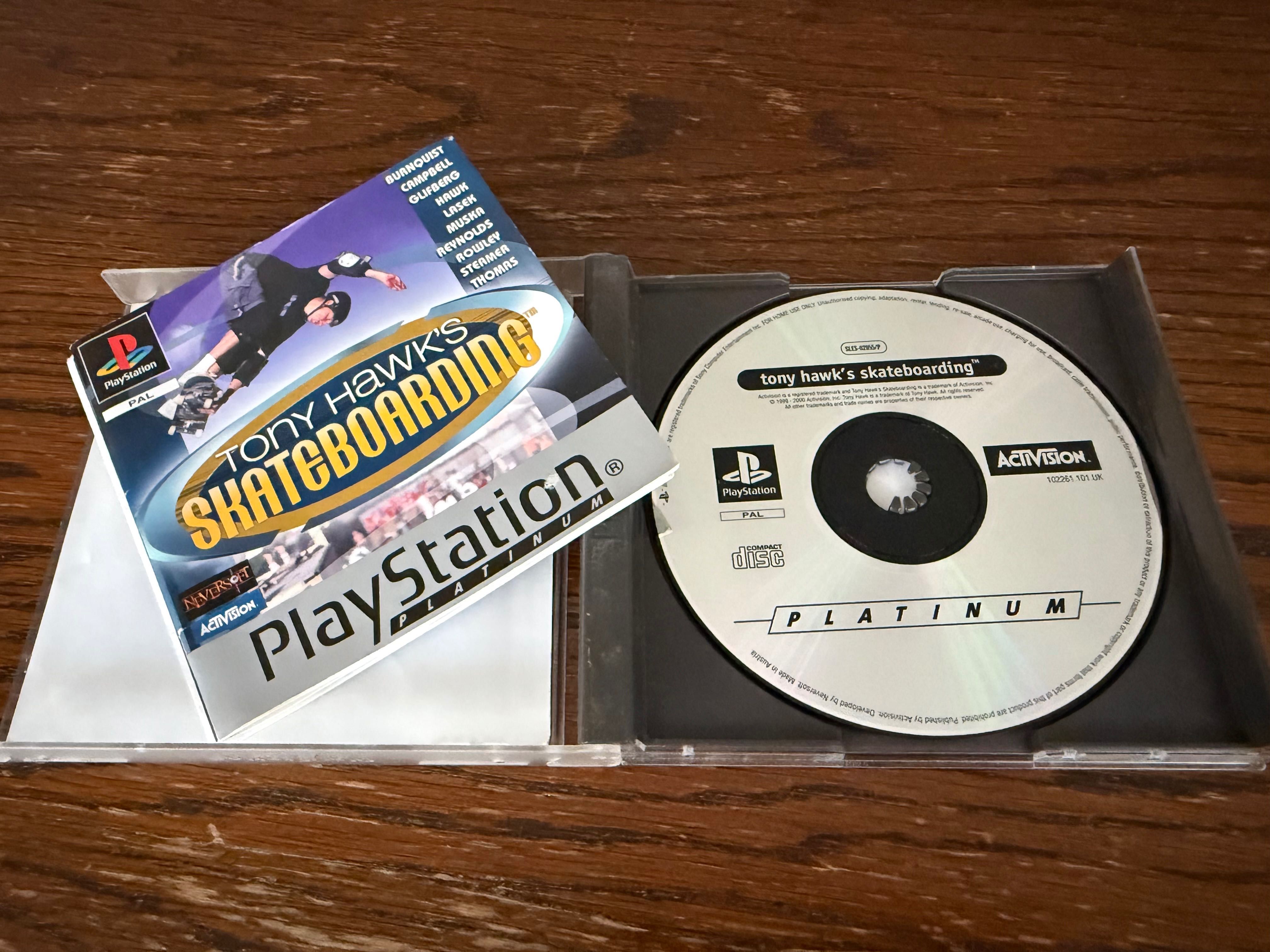 Jogo PS1 - Tony Hawk's Skateboarding