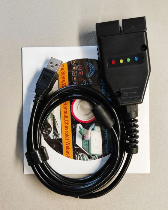 USB K-Line адаптер GM12 профессиональный FT232RL  MC33290 Lanos Sens U