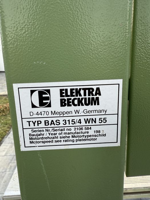 Elektra beckum bas 315/4 Piła tasmowa