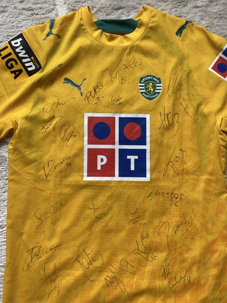 Camisola de jogo Sporting CP assinada
