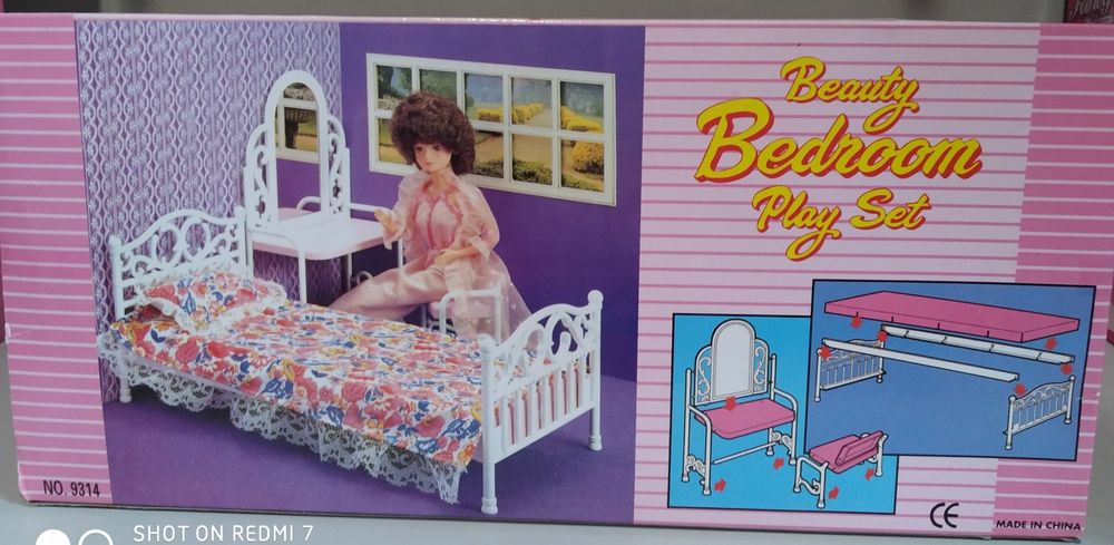 Мебель для кукол Барби(Спальня 5 види), Меблі для ляльок