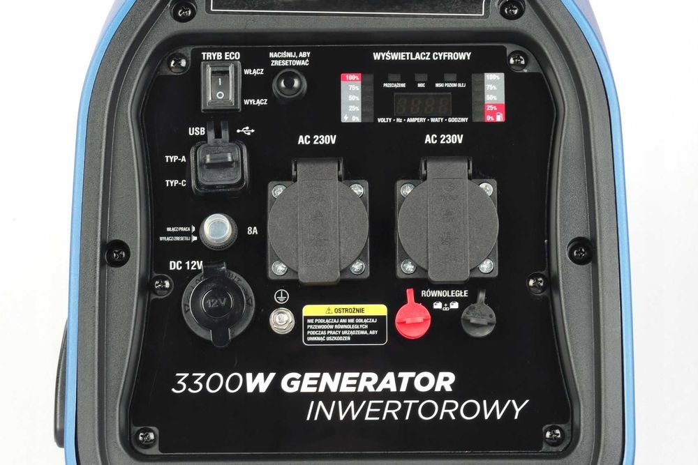 Agregat prądotwórczy inwertorowy GENBLU GN3300i 3,3 kw DOSTĘPNY !!!