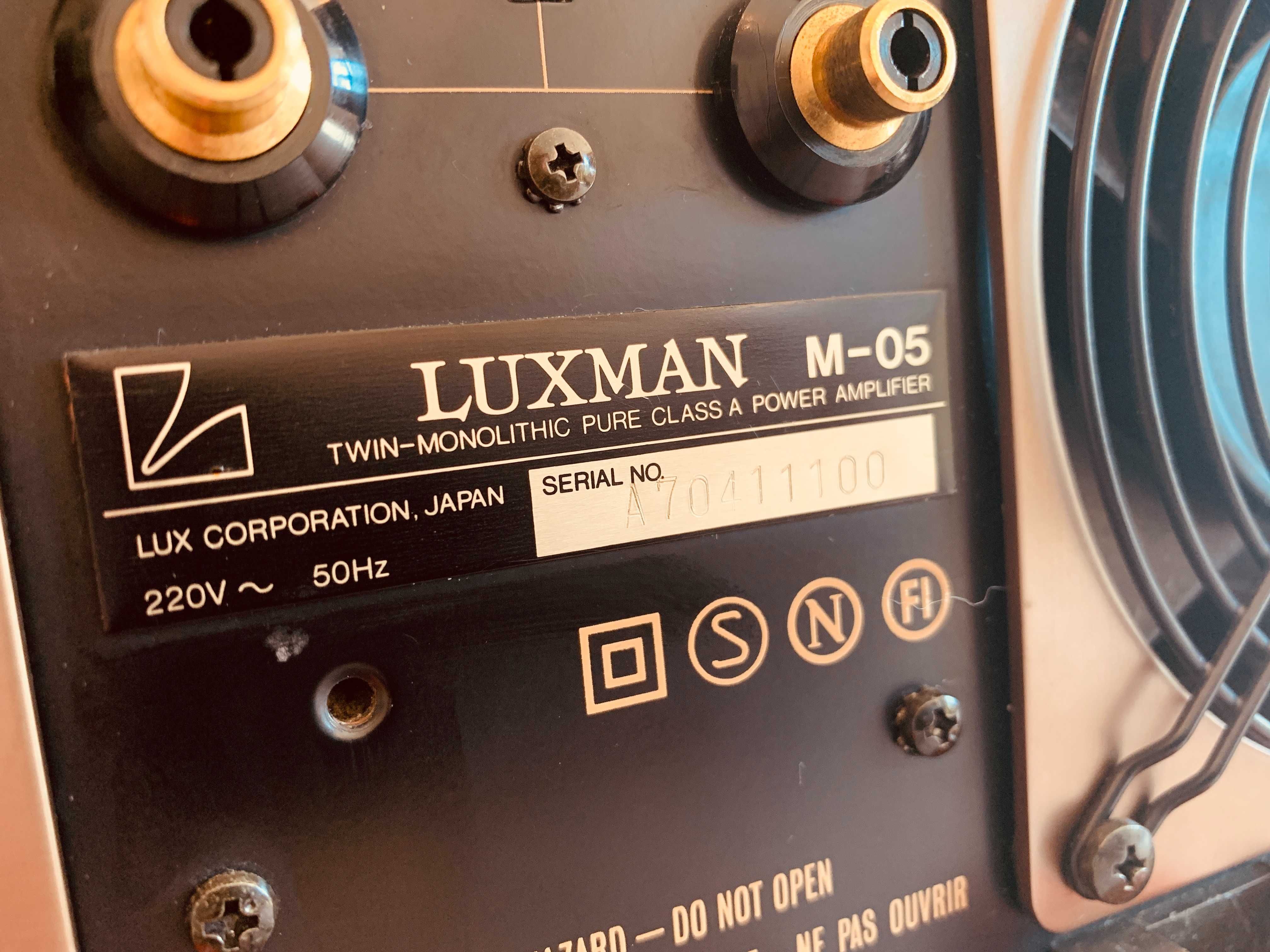 Luxman M-05_C-05 - super komplet 220V