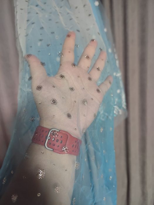 Сукня на дівчинку Ельза. Сукня сніжинка. Розмір 100-120