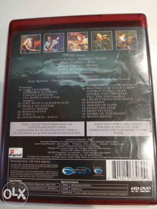 Concerto hd dvd toto live in amsterdam