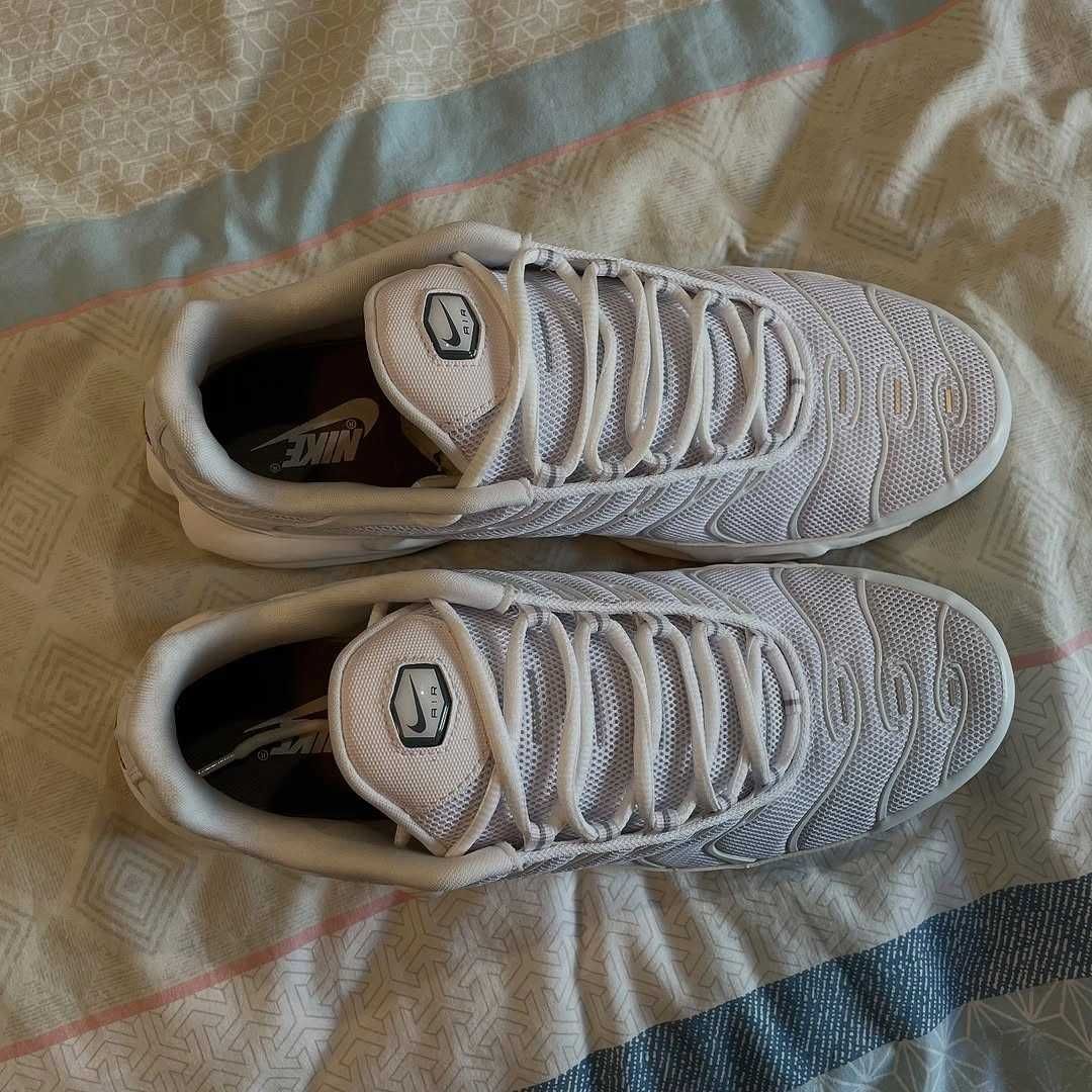 *NoweNikeAirMaxPlusWhiteMęskieDamskie*Szybka wysyłka R38