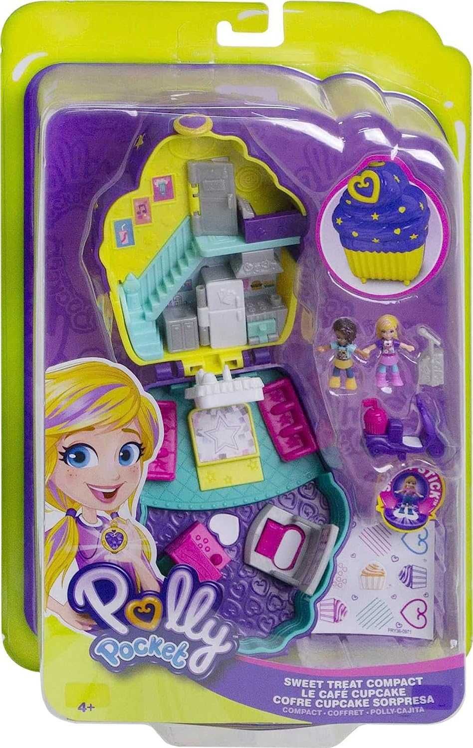 Ігровий набір Polly Pocket вечірка тортиків Pocket World Cupcake