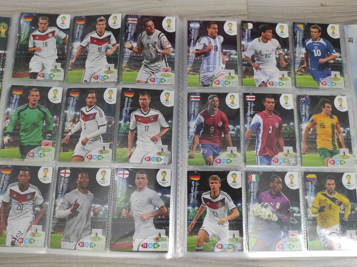 Album Mundial Brazil 2014 panini karty piłkarskie