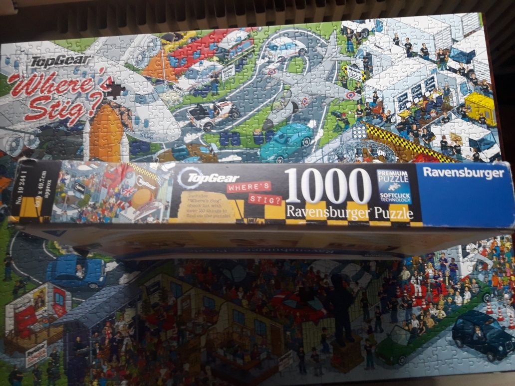 Puzzle 1000 Пазл Ravensburger Top Gear