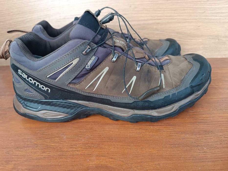 Кроссовки кожа Salomon X Ultra goreTex 45 размер 28.5 29 см