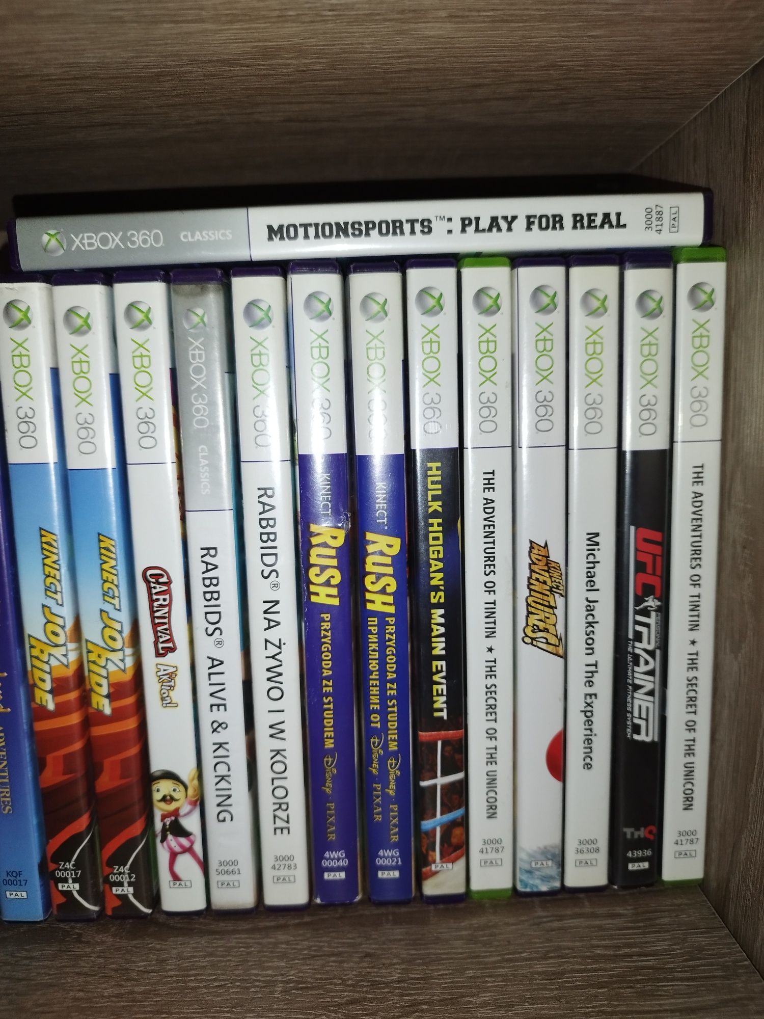 Xbox 360 Kinect gry na kinect na x360