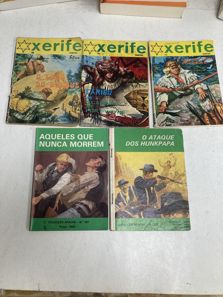 Livros BD Façanhas do Oeste, Caravana, Trovão