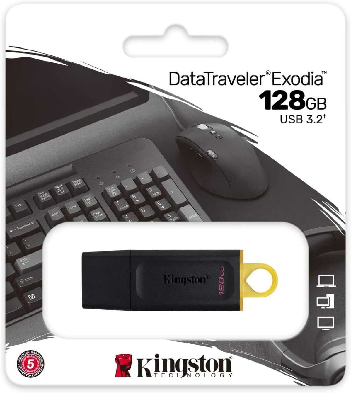 Kingston DataTraveler Exodia DTX/128 GB Flash Drive USB 3.2