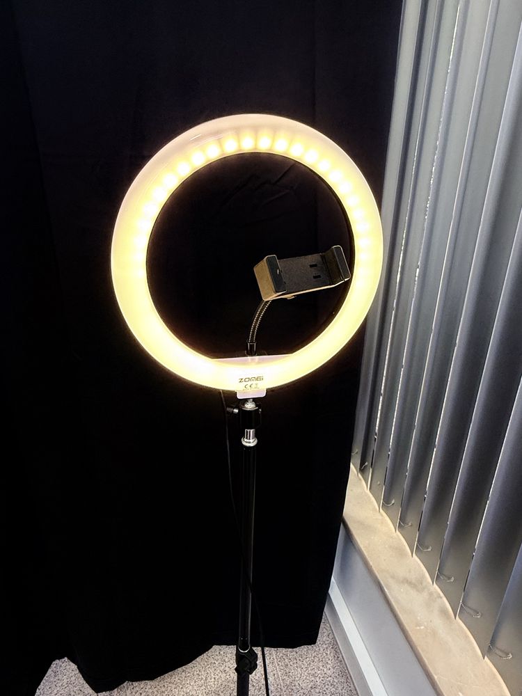 Ring Light com pouco uso
