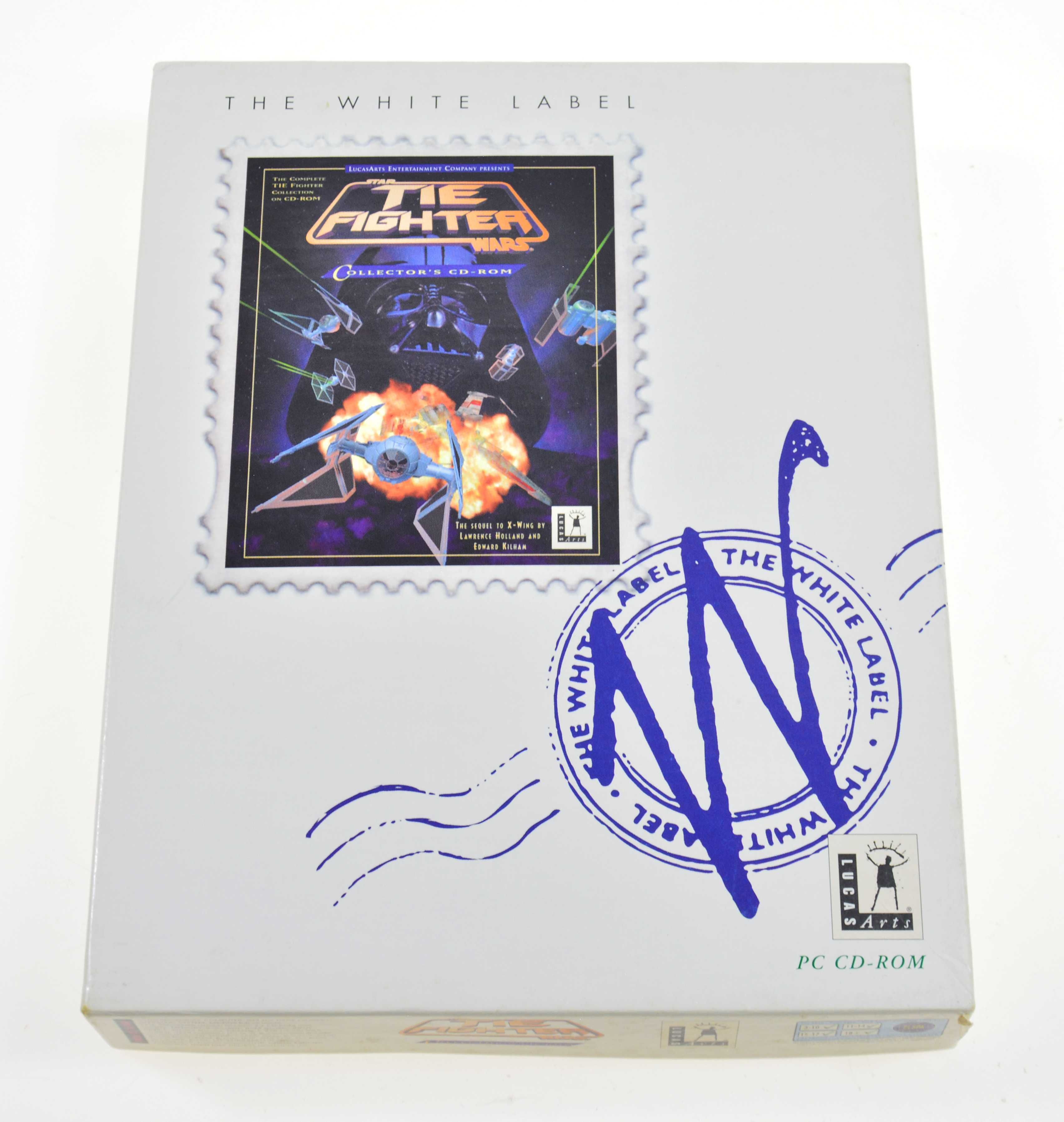 Star Wars: TIE FIGHTER - duży big box, LucasArts 1995 dos