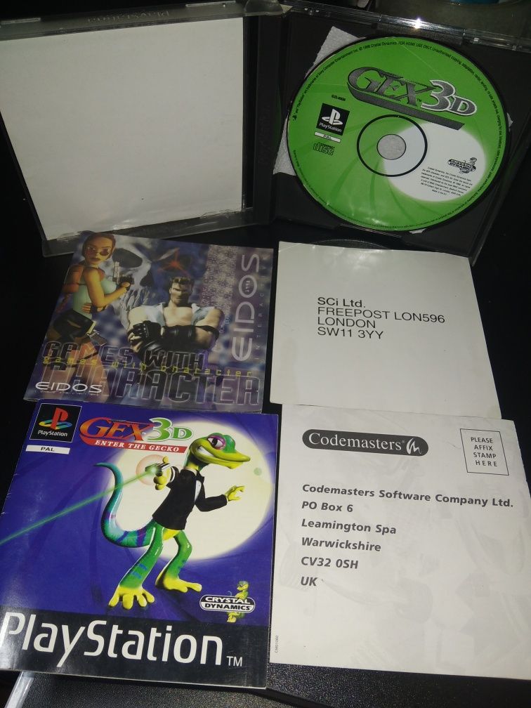 Gex 3D Enter the Gecko Psx Ps1