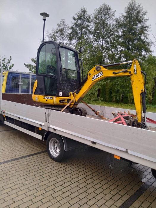 Wynajem mini koparki jcb 8014