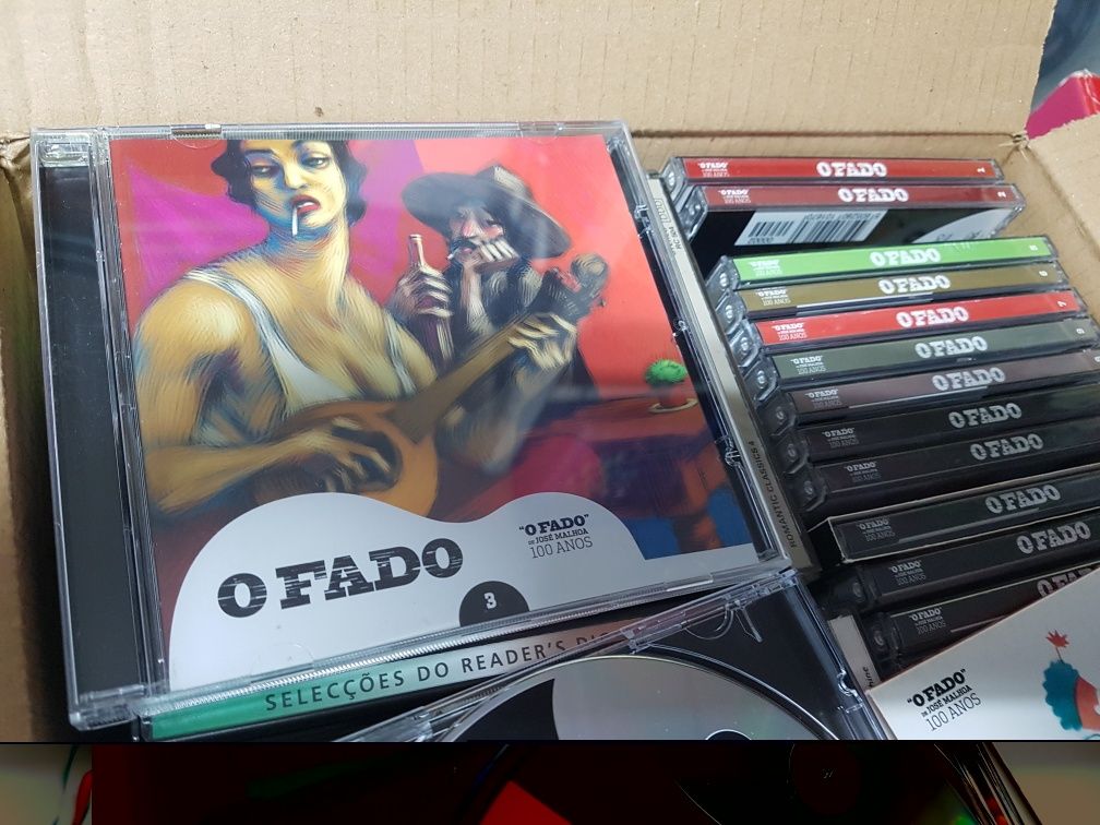 O FADO , coleção com mais de 20 CDs