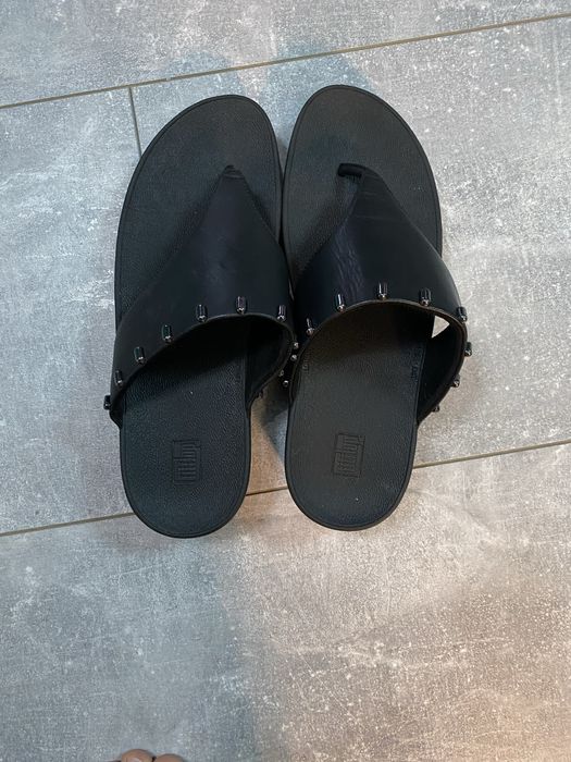 Fitflop шльопанці ортопедичні вьєтеамки (натуральна шкіра)