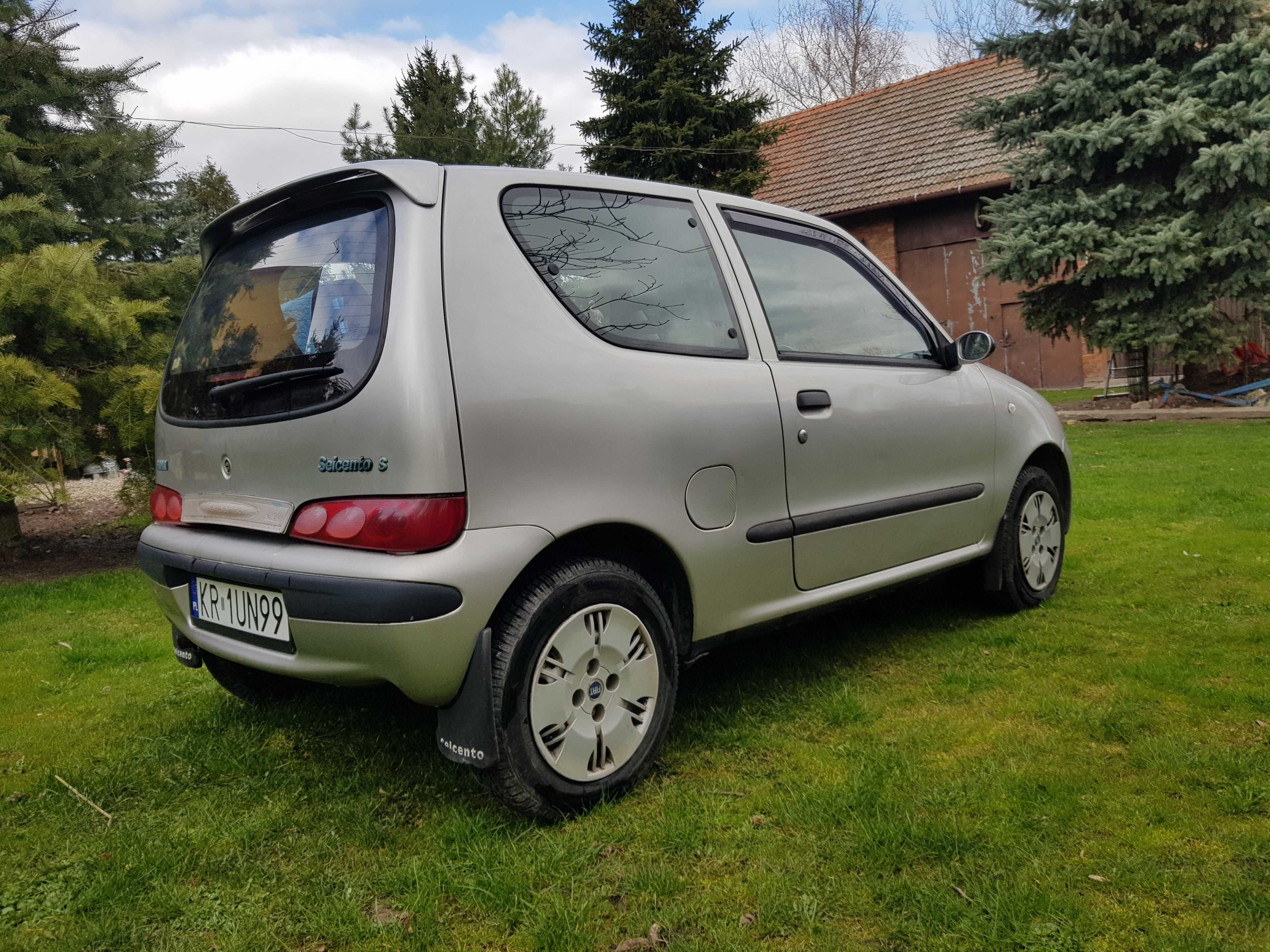 Fiat Seicento 0.9 srebny