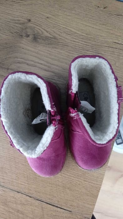 Zimowe buty dla dziewczynki