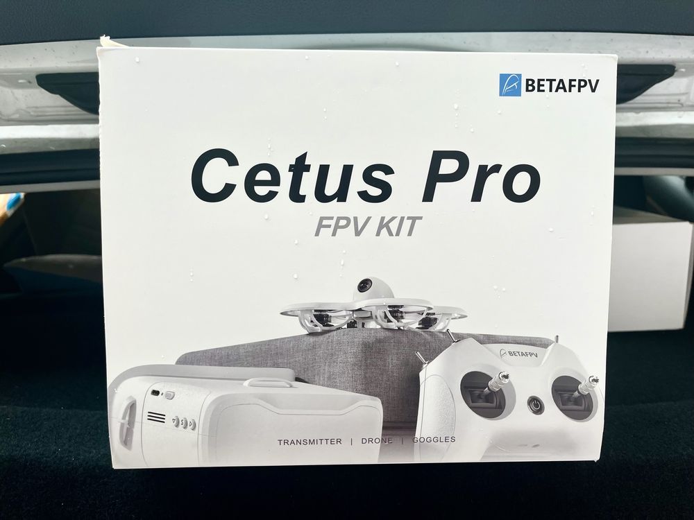 Betafpv квадрокоптер дрон cetus pro з очками